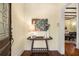 Bright foyer with hardwood floors and view to dining room at 865 Ashland Ne Ave, Atlanta, GA 30307
