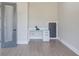 Bonus room featuring a built-in desk and sleek gray door at 37 Deer Canyon Dr, Auburn, GA 30011