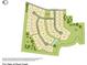 The Oaks at Rock Creek community site plan with clearly marked lot numbers and open spaces at 37 Deer Canyon Dr, Auburn, GA 30011