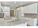 This kitchen features lots of counter space and stainless steel appliances at 3390 Mill Valley Dr, Dacula, GA 30019
