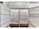 Integrated full-size refrigerator with freezer offers ample storage in this kitchen at 3390 Mill Valley Dr, Dacula, GA 30019