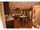 Stylish kitchen features stainless appliances, granite counters, and a convenient center island at 15 Worthington Dr, Villa Rica, GA 30180