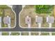 Aerial view of a two-story home in a well-designed neighborhood at 3135 Ellenton Dr, Lithia Springs, GA 30122