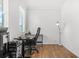 Bright office space featuring hardwood floors, a large window, and neutral walls for a professional atmosphere at 3135 Ellenton Dr, Lithia Springs, GA 30122