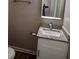 Bathroom with granite countertop vanity at 3948 Valley Brook Rd, Snellville, GA 30039
