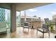 Balcony featuring seating with city views showcasing the building's prime location at 20 10Th Nw St # 2003, Atlanta, GA 30309