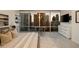 Bedroom featuring expansive city views from floor-to-ceiling windows with contemporary design at 20 10Th Nw St # 2003, Atlanta, GA 30309