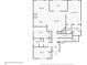 Floor plan featuring the layout of the living room, kitchen, bedrooms, bathrooms, sunroom, and dining room at 5478 Somer Mill Rd, Douglasville, GA 30134