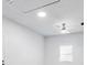 Bedroom featuring a ceiling fan, a small window, and light-colored walls at 6801 Red Maple Dr, Rex, GA 30273