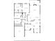 Detailed floor plan showcasing the layout of the home's rooms and living spaces at 8230 Dawson View Way, Cumming, GA 30028