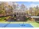 Well-maintained community tennis courts, pool and recreation area, offering resort-style living at 180 Spring Ridge Trace, Roswell, GA 30076