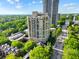 Stunning high-rise condominium offers city views, private balconies, and access to nearby green spaces and neighborhood amenities at 2626 Peachtree Nw Rd # 606, Atlanta, GA 30305