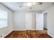 A bedroom features a window and doors, offering bright, open space at 2796 Green Trail Dr, Atlanta, GA 30349