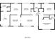 Detailed floor plan showcasing layout and dimensions at 3497 Glensford Dr, Decatur, GA 30032