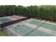 Tennis courts ready for a friendly match, and for the tennis enthusiast this community has two courts at 1452 Evanston Ln, Marietta, GA 30062