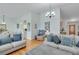 Comfortable living room with hardwood floors and plenty of seating at 2602 Midler Ct, Buford, GA 30519