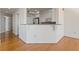 Open concept kitchen with breakfast bar, granite counters, and stainless steel appliances at 4100 Paces Se Walk # 4306, Atlanta, GA 30339