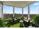 Inviting patio with comfortable seating and lush greenery, perfect for relaxation and enjoying the views at 4100 Paces Se Walk # 4306, Atlanta, GA 30339