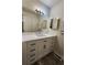 Renovated bathroom vanity features modern fixtures and plenty of storage space at 4173 Stillwater Dr, Duluth, GA 30096