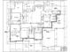 Basement floor plan featuring a golf simulator, theater, exercise room, and garage at 575 Indian Hills Pkwy, Marietta, GA 30068