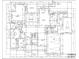 Detailed first floor plan showcasing the layout of the kitchen, living spaces, and garage at 575 Indian Hills Pkwy, Marietta, GA 30068