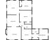 Floor plan of the home, showing the layout of the rooms at 1236 Stone Mountain Lithonia Rd, Lithonia, GA 30058