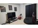 Gaming room with a computer setup, comfortable chair, and beanbag at 118 Reunion Pl, Acworth, GA 30102