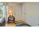Welcoming foyer with hardwood floors, decorative details, and access to adjacent rooms at 34 Duke Dr, Lawrenceville, GA 30046