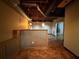 Finished basement with unique lighting, offering an open area for versatile use and entertainment at 2326 Westland Way, Acworth, GA 30102