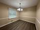 Cozy dining room featuring hardwood floors and neutral paint at 2326 Westland Way, Acworth, GA 30102