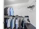 Walk-in closet with metal shelving and racks for optimal storage at 577 Cypher Dr, Suwanee, GA 30024