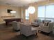 Game room featuring a pool table, comfortable seating, and a modern lighting fixture at 711 Cosmopolitan Ne Dr # 123, Atlanta, GA 30324