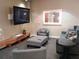 Cozy lounge area featuring comfortable seating, a television, and stylish decor at 711 Cosmopolitan Ne Dr # 123, Atlanta, GA 30324
