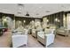 Theater room featuring comfortable chairs, movie screen, and dark walls at 711 Cosmopolitan Ne Dr # 123, Atlanta, GA 30324