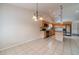 Kitchen with tile floor, stainless appliances, and island at 1022 Pecan Grove Pl, Lawrenceville, GA 30046