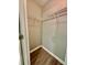 Small closet with wood floors and wire shelving at 75 Davis Mill Dr, Dallas, GA 30157