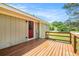 Exterior home view with a deck at 898 Doeskin Nw Dr, Conyers, GA 30012