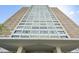 Exterior view of the Landmark building showcasing its architecture and the 'Landmark' sign at 215 Piedmont Ne Ave # 1509, Atlanta, GA 30308