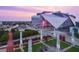 Aerial view of Mercedes-Benz Stadium featuring its unique architecture and surrounding landscape at 215 Piedmont Ne Ave # 1509, Atlanta, GA 30308