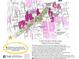 Illustrated site map of The Stitch project in downtown Atlanta with key development sites at 215 Piedmont Ne Ave # 1509, Atlanta, GA 30308