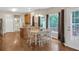 Breakfast nook provides access to a full bathroom and an outdoor deck at 2810 Olde Town Park Dr, Norcross, GA 30071