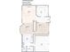 Main level floorplan featuring a living room, office, dining room, and kitchen at 2810 Olde Town Park Dr, Norcross, GA 30071