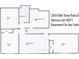 Basement floorplan featuring bedrooms, a kitchen/living area, and a full bathroom at 2810 Olde Town Park Dr, Norcross, GA 30071