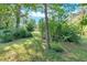 Green backyard with abundant greenery, offering a natural and peaceful setting at 3951 Lindley Dr, Powder Springs, GA 30127