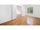 Bright bedroom with hardwood floors, natural lighting and double doors at 1633 Clifton Downs Ct, Kennesaw, GA 30144