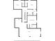 Layout showing the bedrooms, bathrooms, and garage locations in the home at 1633 Clifton Downs Ct, Kennesaw, GA 30144