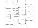 Layout of the first floor including a living room, kitchen, dining room, and bedrooms at 1633 Clifton Downs Ct, Kennesaw, GA 30144