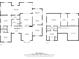 Detailed floor plan showcasing the layout of this spacious two-story home at 1633 Clifton Downs Ct, Kennesaw, GA 30144