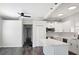 Bright, modern kitchen featuring an island and stainless-steel appliances at 3087 Semmes St, Atlanta, GA 30344