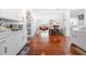 Open floor plan showcasing kitchen into living spaces at 140 Lost Forest Dr, Mcdonough, GA 30252